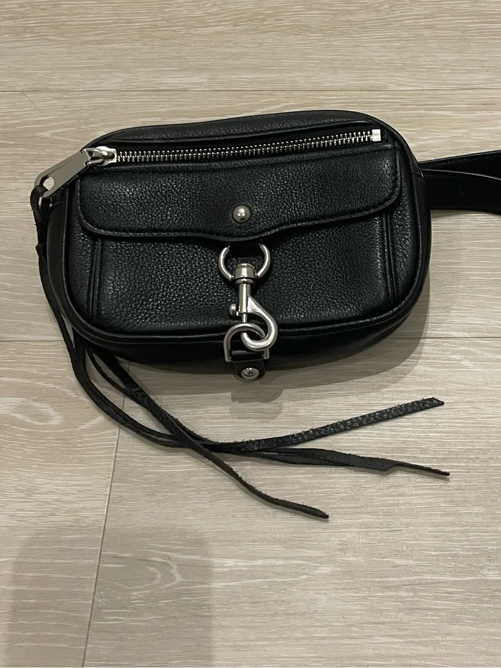 Beautiful Rebecca Minkoff Waist Belt Pebbled Leather Belt Bag